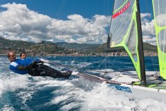 Classe 49er - Giuseppe Angilella (CC Ruggero di Lauria)/Gianfranco Sibello (SV Guardia di Finanza)